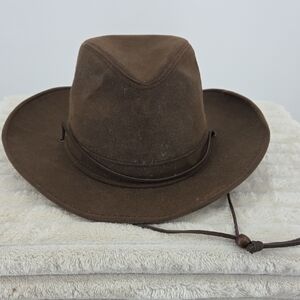 Classic Brown Men's Cowboy Hat